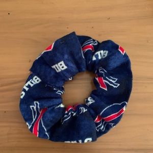 Handmade Buffalo Bills Scrunchie